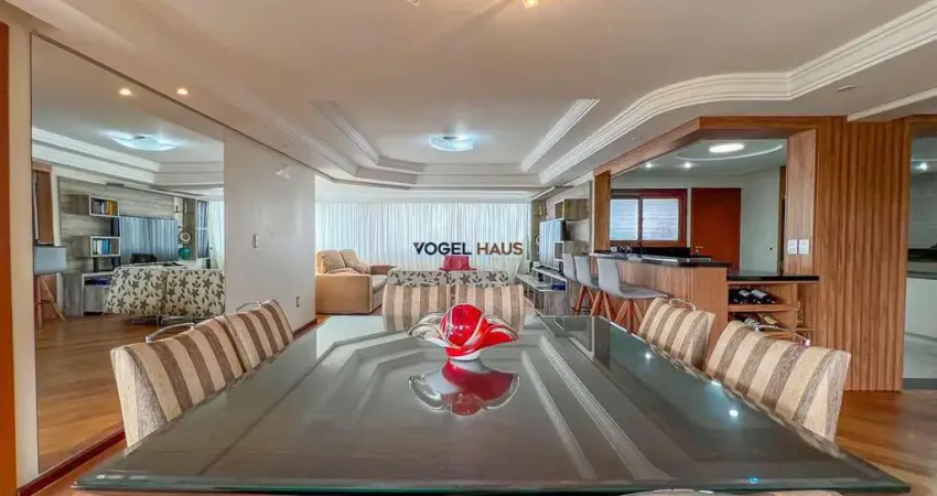 Apartamento à venda com lareira e churrasqueira no centro de canoas