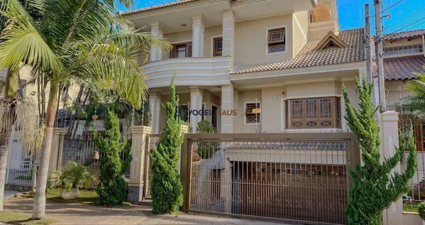 Casa sobrado 4 dormitórios, 4 suítes, bairro Bela Vista-Canoas