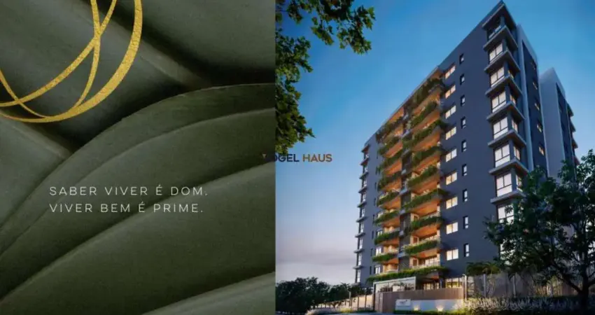Domus – apartamentos com 3 suítes, 122 m² de área privativa e 2 a 3 vagas de garagem.