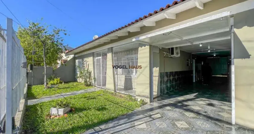 Casa térrea com 3 dormitórios semimobiliado. bairro igara - canoas