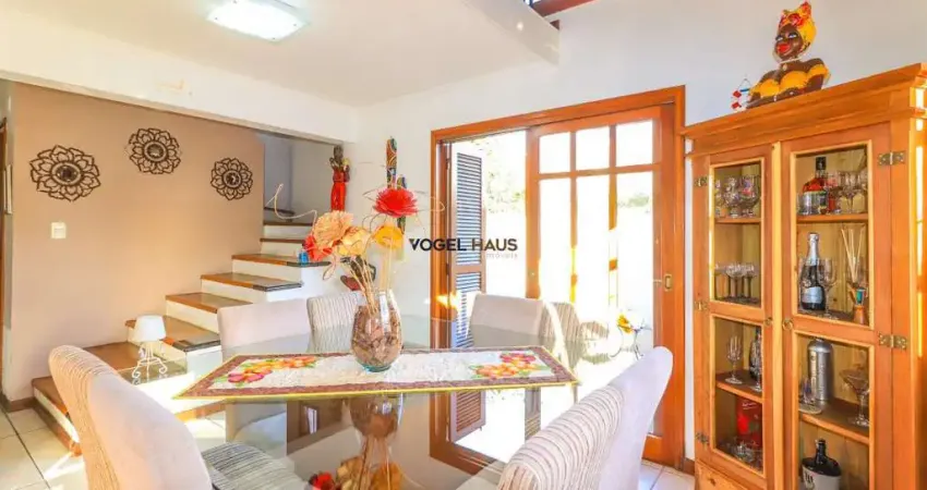 Sobrado de esquina, de 3 dormitórios no bela vista, em canoas.