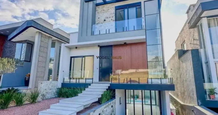 Sobrado de 297 m² e 03 suítes no condomínio cyrela landscape | gravataí