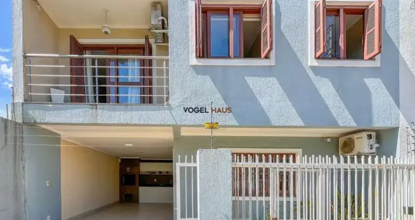 Sobrado com 3 dormitórios sendo 1 suíte no bairro igara - canoas.