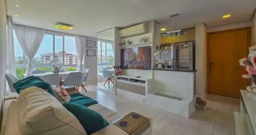 Apartamento semi-mobiliado 03 dormitórios (01 suíte) em canoas | bairro nossa senhora das graças