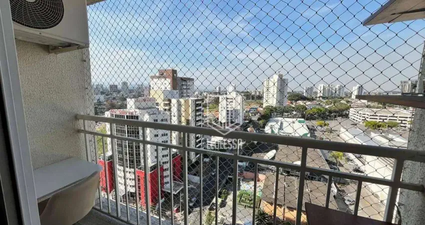 Apartamento com 1 dormitório à venda, 34 m² por r$ 430.000 - jardim oswaldo cruz - são josé dos campos/sp