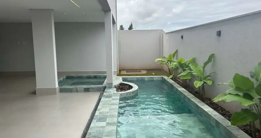 CASA TÉRREA JARDINS BOLONHA Casa em Condomínio com 4 Quarto(s) e 5 banheiro(s) à Venda, 250 por R$ 1.850.000 no setor Jardins Bolonha AD11347