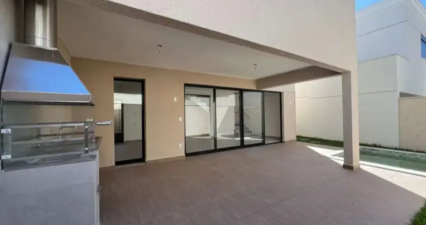 Ágio Lindo sobrado com piscina e churrasqueira a carvão no Jardins Marselha Casa em Condomínio com 4 Quarto(s) e 4 banheiro(s) à Venda, 181 por R$ 1.199.000 no setor Conjunto Residencial Storil ST2178