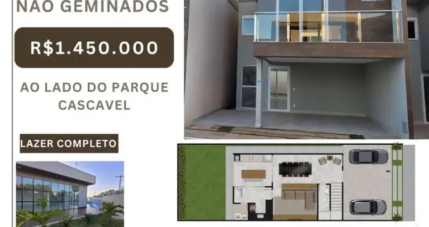 ATLANTIC DI LOURENZO Sobrado com 3 Quarto(s) e 4 banheiro(s) à Venda, 191 por R$ 1.450.000 no setor Jardim Atlântico VN22977
