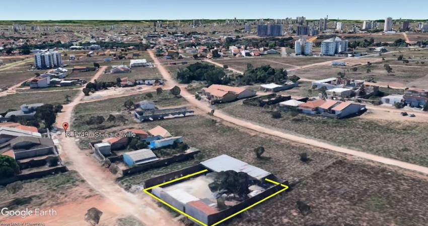 AREA DE 826M² SETOR FAIÇALVILLE PRÓXIMO A AV. RIO VERDE Área / Terreno à Venda, 826 por R$ 720.000 no setor Setor Faicalville AD23478