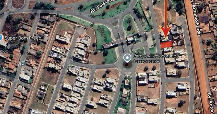 TERRENO NO CONDOMÍNIO PARQVILLE JACARANDÁ Lote à Venda, 312 por R$ 370.000 no setor Jardim Cristal FL23867