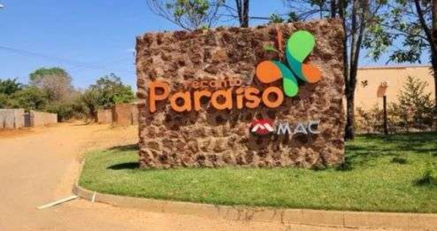 Ágio Lote 1.208,42m² Res. de chácaras Recanto Paraíso - Guapó Lote à Venda, 1208.42 por R$ 360.000 no setor Residencial de chácaras Recanto Paraíso IN27516