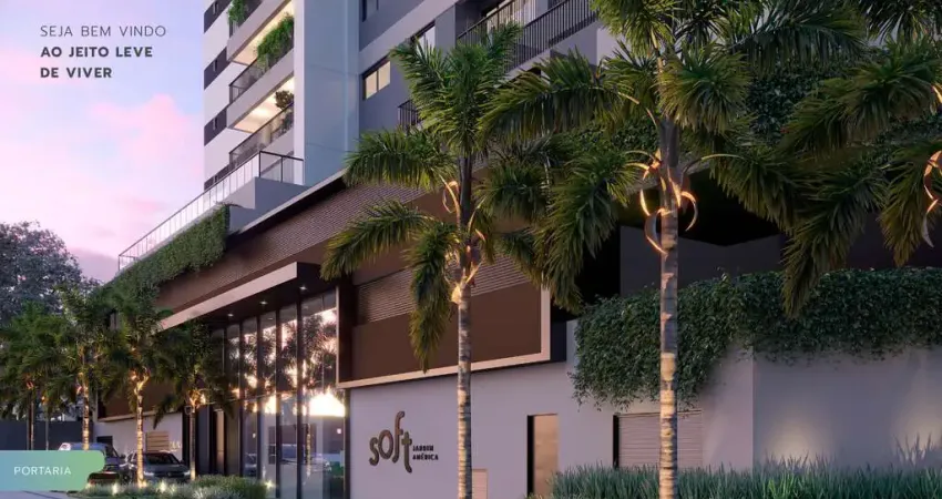 Ágio Soft Jardim America Apartamento com 2 Quarto(s) e 2 banheiro(s) à Venda, 60.28 por R$ 488.000 no setor Jardim América VN28499