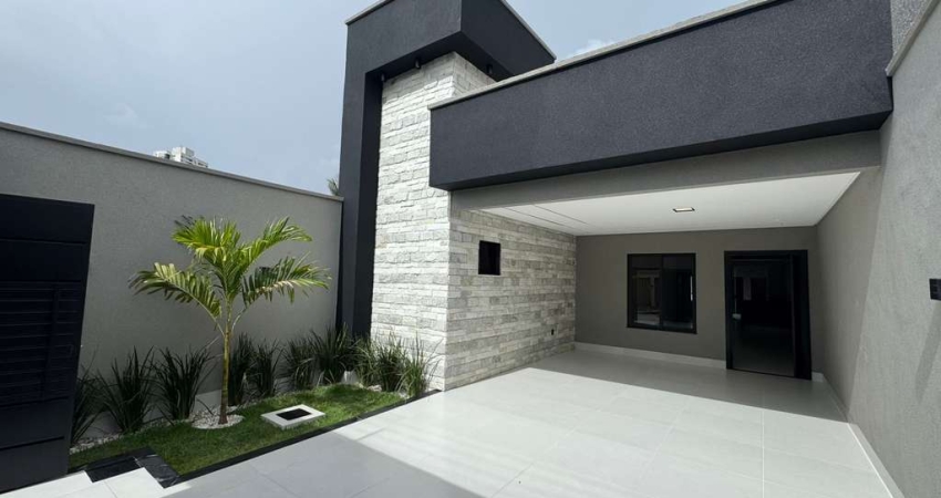Casa 3 suítes no Jardim Atlantico Acabamento Premium Casa de Rua com 3 Quarto(s) e 4 banheiro(s) à Venda, 155 por R$ 830.000 no setor Jardim Atlântico FL28591