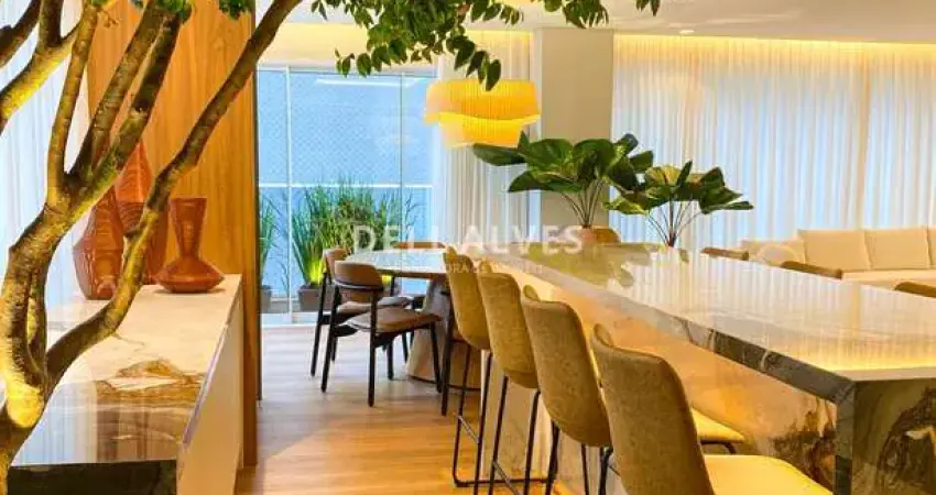 Giardino Marista - 100% mobiliado e decorado Apartamento com 3 Quarto(s) e 4 banheiro(s) à Venda, 299.12 por R$ 4.090.000 no setor Setor Marista AX29036