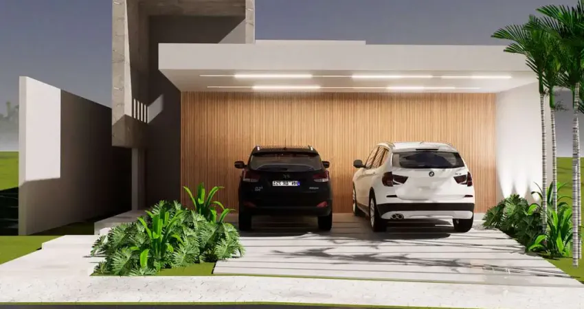 CASA TÉRREA JARDINS CAPRI Casa em Condomínio com 3 Quarto(s) e 3 banheiro(s) à Venda, 143 por R$ 1.280.000 no setor Jardins Capri AX29277