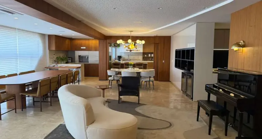 Sinfonia Mobiliado com assinaturas Apartamento com 3 Quarto(s) e 5 banheiro(s) à Venda, 287 por R$ 4.500.000 no setor Setor Marista FL29636
