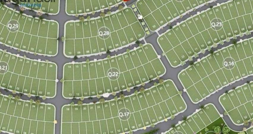 Ágio  Lote de 280m² Quitado - Condomínio Vinhas Flamboyant Lote à Venda, 280 por R$ 430.000 no setor Centro ST30608