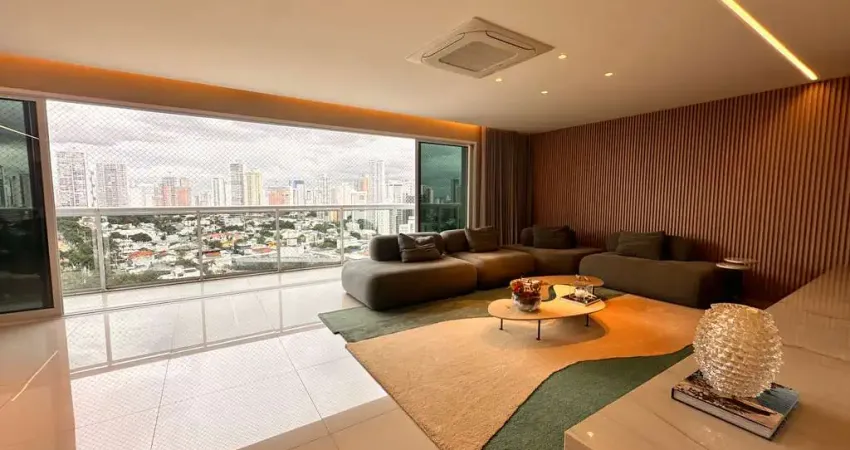 Apartamento 3 suítes, Mobiliado, 265m², Setor Marista, com vista para Ricardo Paranhos Apartamento com 3 Quarto(s) e 5 banheiro(s) à Venda, 265 por R$ 3.400.000 no setor Setor Marista VT30949