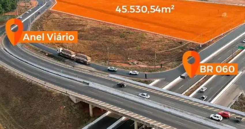 ÁREA BR 060 Área / Terreno à Venda, 45530.54 por R$ 31.880.000 no setor Condomínio Anhanguera AV30933