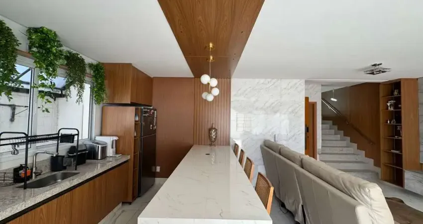 Sobrado com 3/suítes sendo suíte principal com varanda,marcenária completa casa em condomínio com 3 quarto(s) e 4 banheiro(s) à venda, 148.74 por r$ 1.150.000 no setor jardim vitória in33586