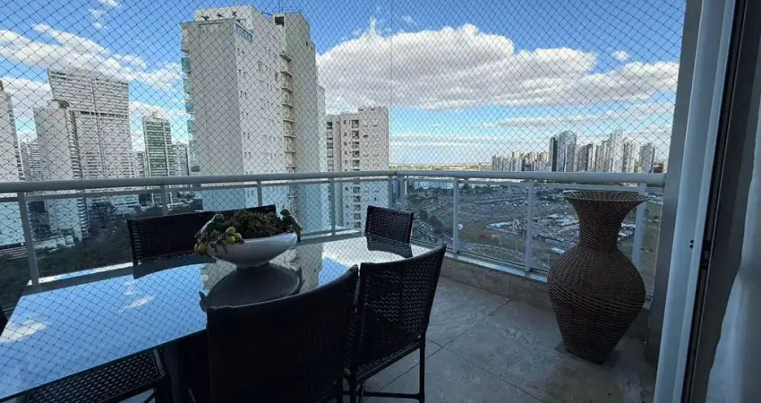 Reserva grann parc - jardim goiás - 03 vagas + escaninho - vista livre para o parque flamboyant apartamento com 3 quarto(s) e 4 banheiro(s) à venda, 184 por r$ 2.400.000 no setor jardim goiás ad33646