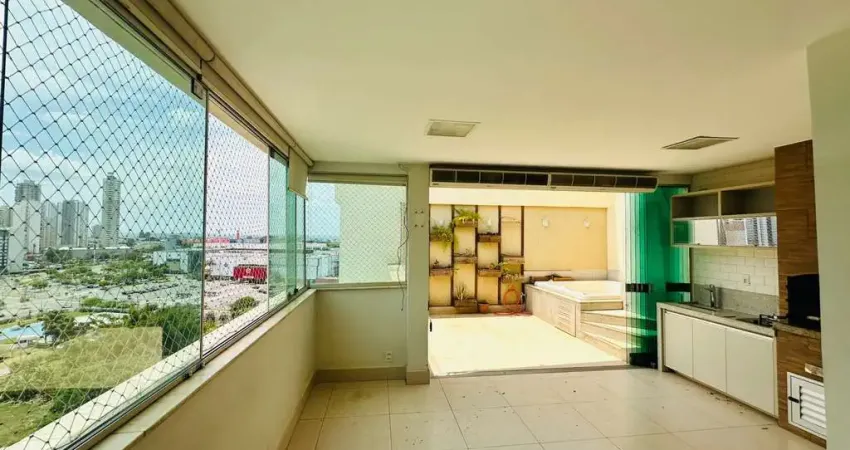 Cobertura duplex c/ vista para shopping flamboyant cobertura com 3 quarto(s) e 3 banheiro(s) à venda, 156 por r$ 1.080.000 no setor alto da glória sl33673