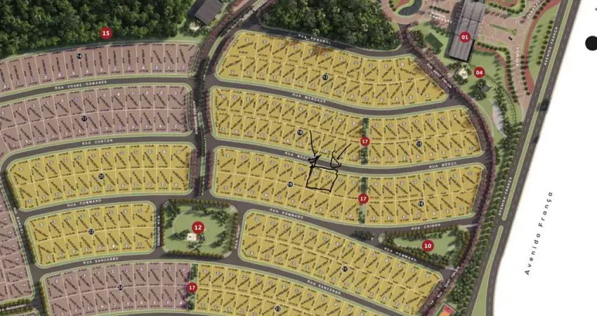 Ágio lote jardins frança área / terreno à venda, 431.35 por r$ 1.035.000 no setor jardins frança in32513