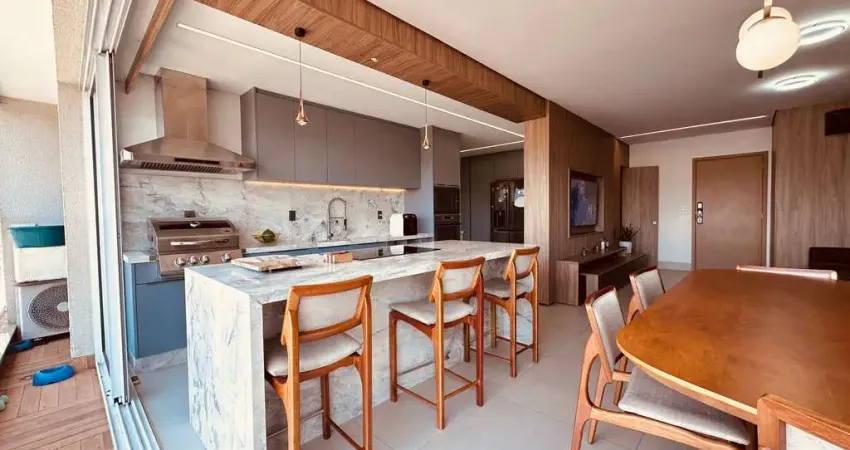 Apartamento 3 suítes (porteira fechada) apartamento com 3 quarto(s) e 4 banheiro(s) à venda, 130 por r$ 1.490.000 no setor jardim américa vt33931