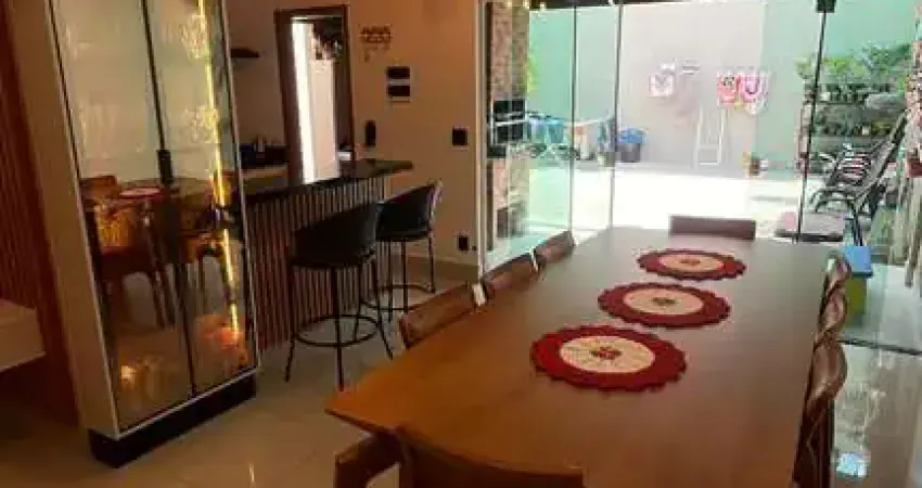 Residencial reserva do bosque | sobrado 3/4 sendo 1 suíte casa em condomínio com 3 quarto(s) e 3 banheiro(s) à venda, 132 por r$ 670.000 no setor residencial center ville in34092