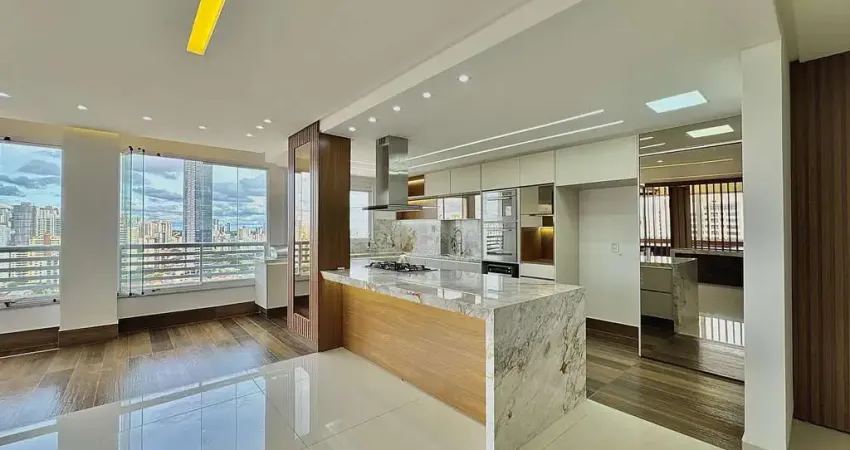 Cobertura 900 metros do vaca brava - completo em armários apartamento com 4 quarto(s) e 5 banheiro(s) à venda, 253 por r$ 2.500.000 no setor jardim américa ta34104