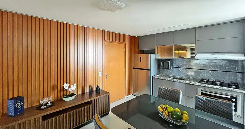 Apartamento de 02 quartos mobiliado na vila rosa em goiânia  apartamento com 2 quarto(s) e 2 banheiro(s) à venda, 55 por r$ 490.000 no setor vila rosa au34300