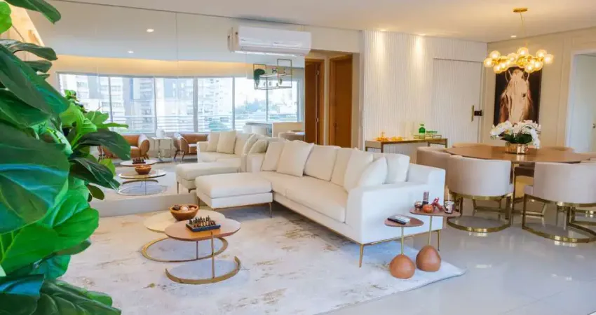 Apartamento de alto padrão no setor marista imóvel todo planejado e mobiliado apartamento com 3 quarto(s) e 5 banheiro(s) à venda, 150 por r$ 1.850.000 no setor setor marista in34294