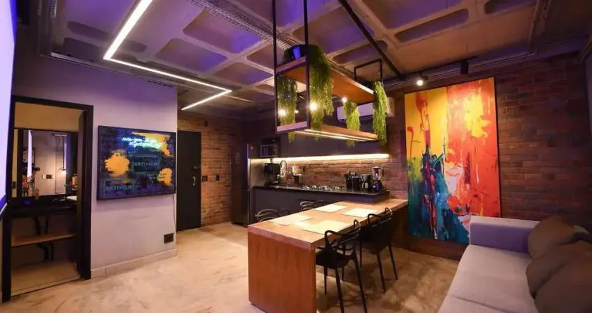 Duplex no dna smart style com vista para parque vaca brava apartamento duplex com 1 quarto(s) e 2 banheiro(s) à venda, 68.24 por r$ 890.000 no setor setor bueno ad34596