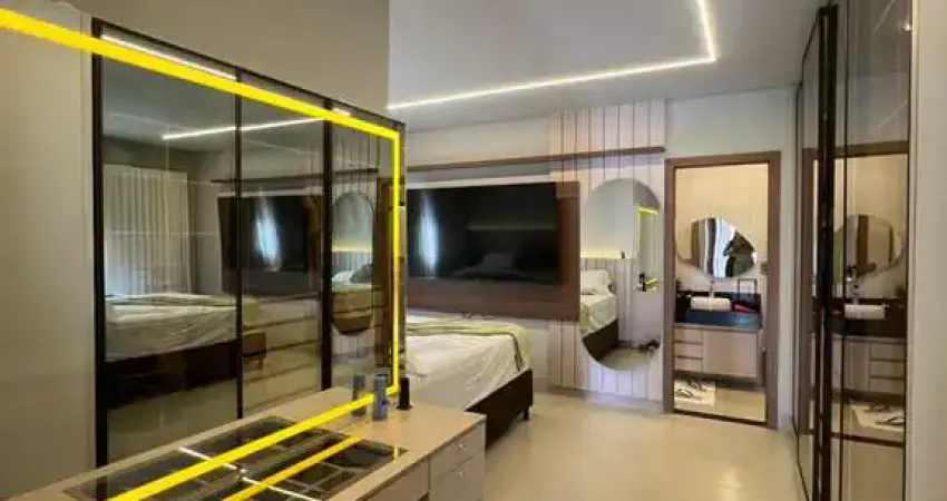 Casa térrea de alto padrão no condomínio jardins barcelona – senador canedo 4 suítes | piscina aquecida | planejados premium casa em condomínio com 4 quarto(s) e 5 banheiro(s) à venda, 160 por r$ 1.5