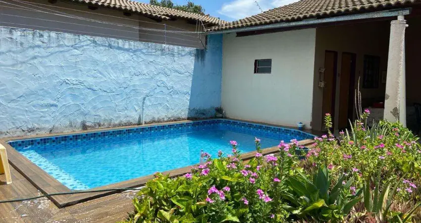 Casa em trindade com piscina e poço artesiano casa de rua com 3 quarto(s) e 2 banheiro(s) à venda, 160 por r$ 270.000 no setor jardim imperial ax32588