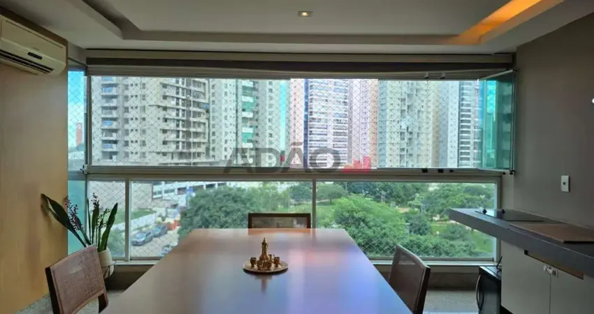 Belíssimo apartamento 3Q no Jd Goiás, com vista livre para a Praça das Artes! Apartamento com 3 Quarto(s) e 4 banheiro(s) à Venda, 142.00 por R$ 1280000.00 no setor Jardim Goiás AX36292