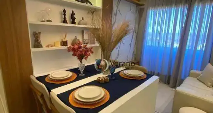 Apartamento com 2 dormitórios à venda, 47 m² por R$ 284.200,00 - Saltinho - Paulínia/SP