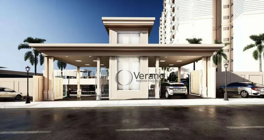 Apartamento com 2 dormitórios à venda, 61 m² por R$ 422.800,00 - Monte Carlo Residencial Club - Paulínia/SP