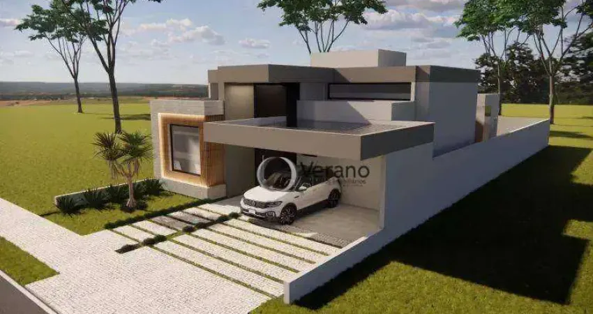 Casa com 3 dormitórios à venda, 196 m² por R$ 1.990.000,00 - Santorini Residencial Club - Paulínia/SP