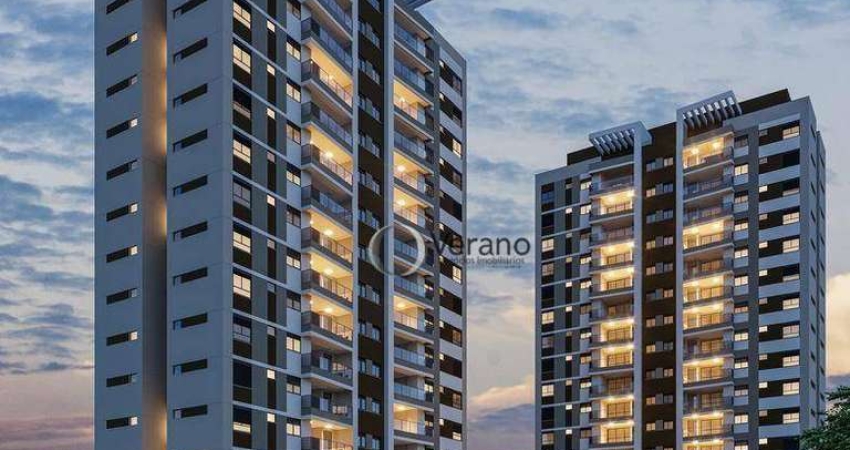 Apartamento com 3 dormitórios à venda, 80 m² por R$ 925.950,72 - Amati Condomínio Club - Paulínia/SP
