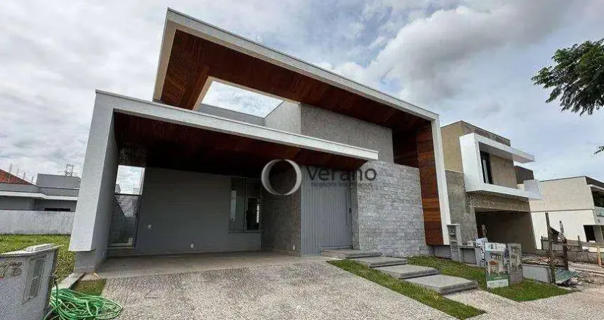 Casa com 4 dormitórios à venda, 211 m² por R$ 2.250.000,00 - Condomínio Residencial Santorini - Paulínia/SP