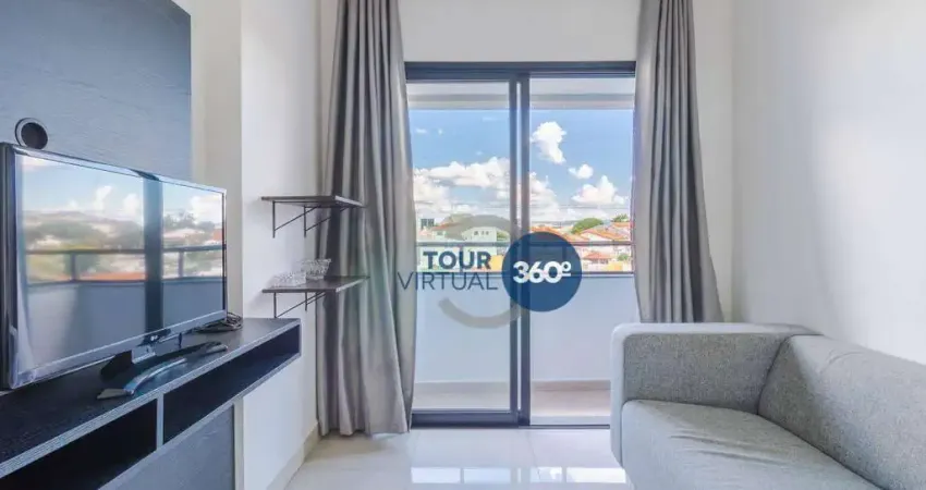 Apartamento com 1 dormitório para alugar, 43 m² - Parque Campolim - Sorocaba/SP