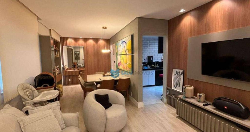 Apartamento com 2 dormitórios, 97 m² - venda por R$ 720.000,00 ou aluguel por R$ 5.168,02/mês - Parque Campolim - Sorocaba/SP