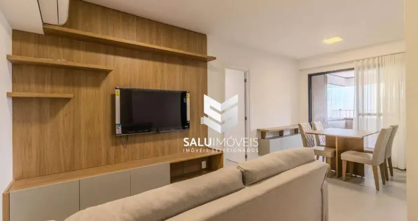 Apartamento mobiliado com 3 dormitórios para alugar, 90 m² - parque campolim - sorocaba/sp