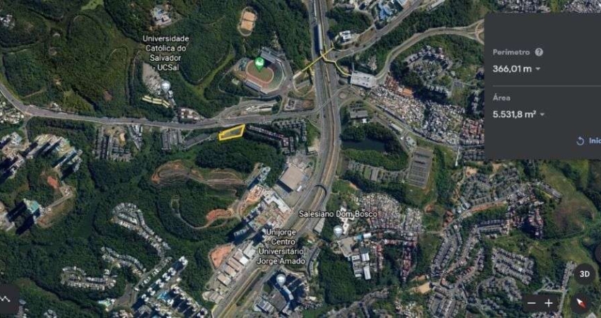 Terreno à venda, 5531 m² por R$ 8.500.000,00 - Pituaçu - Salvador/BA
