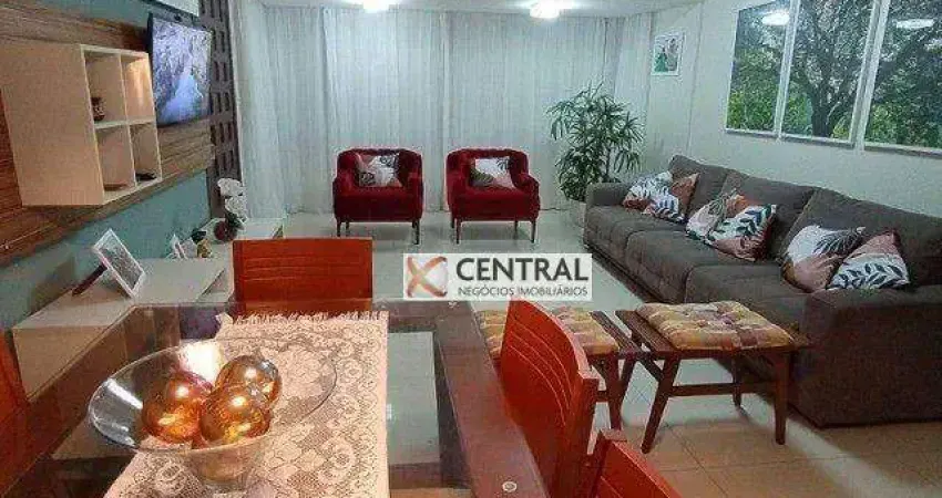 Apartamento com 3 dormitórios à venda, 120 m² por r$ 530.000,00 - costa azul - salvador/ba