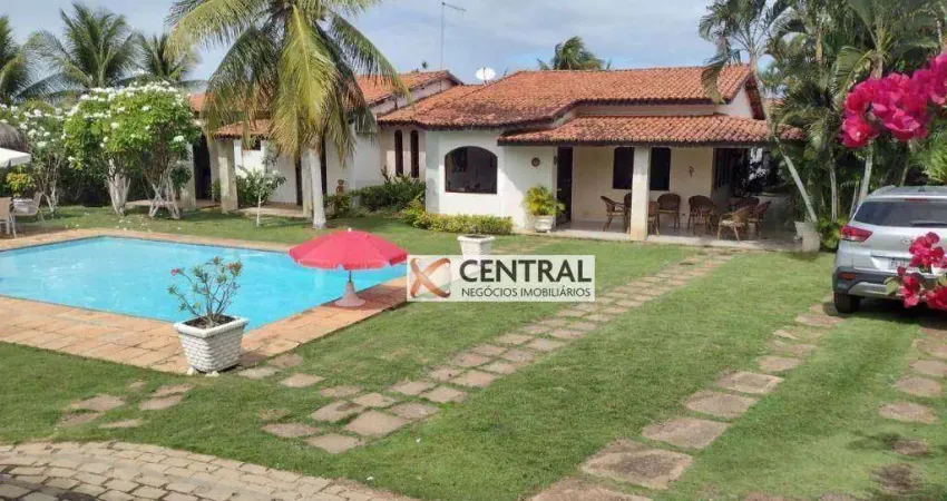 Casa com 4 dormitórios à venda, 413 m² por R$ 910.000,00 - Monte Gordo - Camaçari/BA