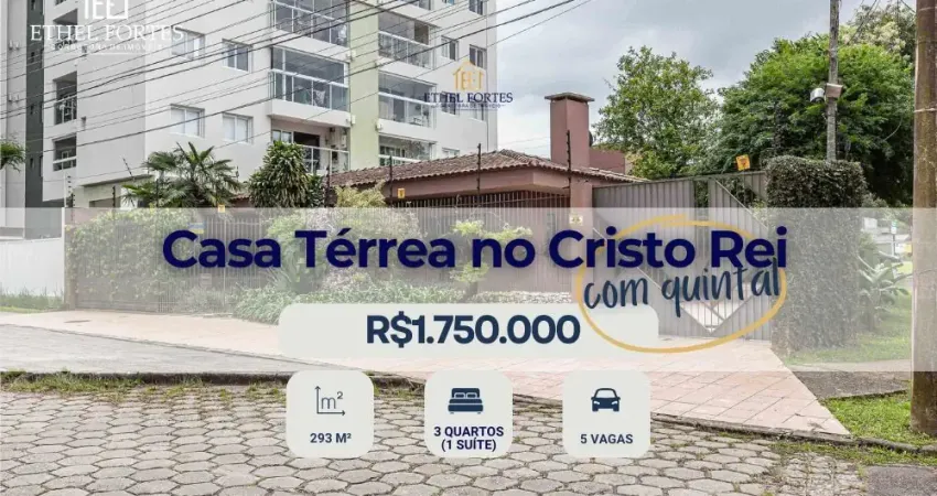 Casa com 3 quartos à venda na Travessa Madre Júlia, 169, Cristo Rei, Curitiba