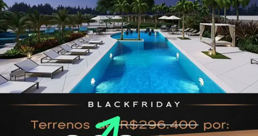 Lotes no condomínio quartier santa inês — black friday imperdível!