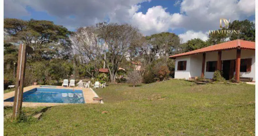 Chácara com 3 dormitórios à venda, 5800 m² por r$ 740.000,00 - guacuri - itupeva/sp